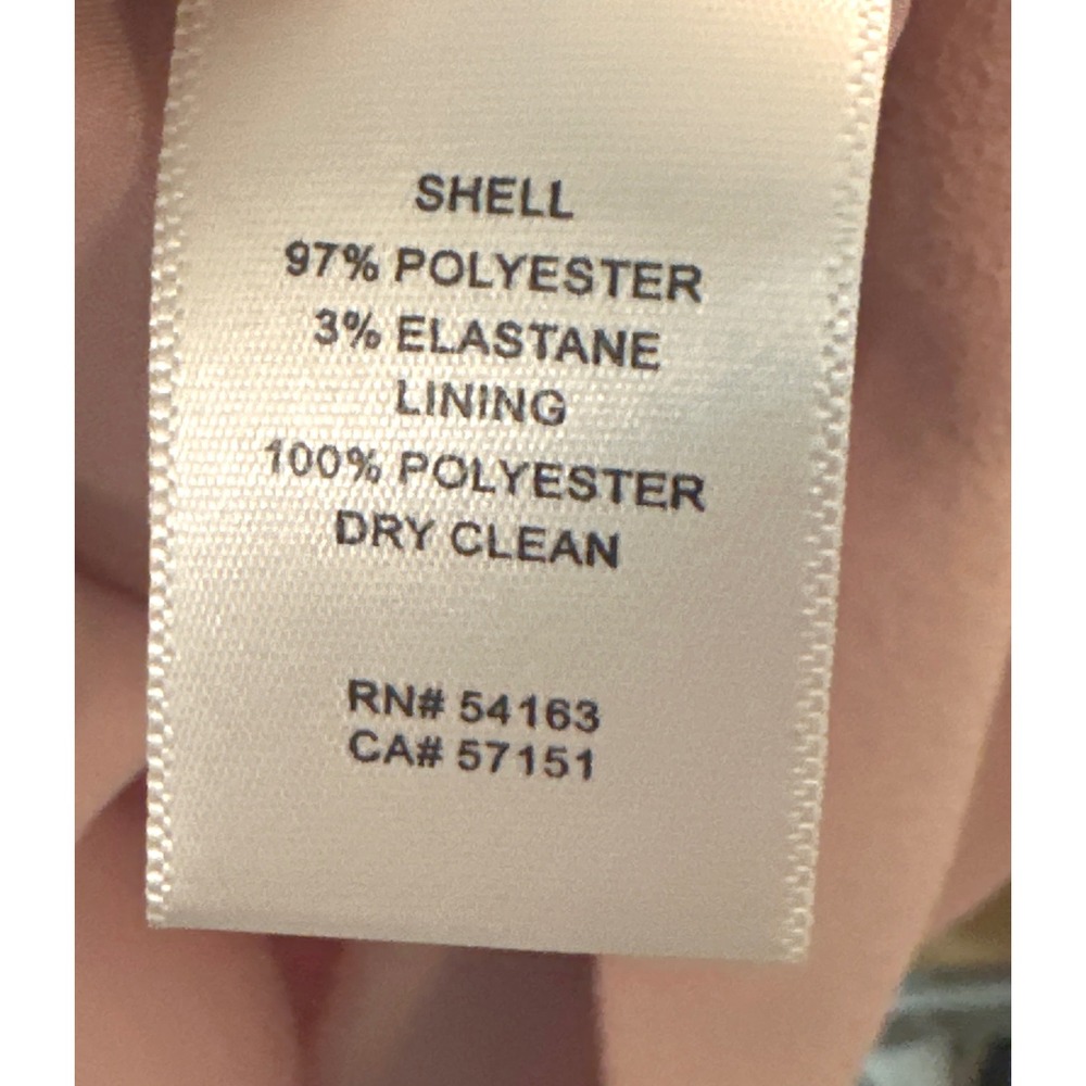 Pink Bell Sleeve Cocktail Dress Womens Size 6 Eliza J Shift Mini Wedding Guest - Picture 7 of 7